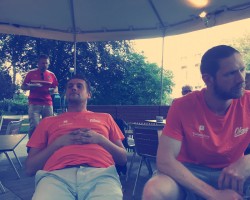 Bauke in de chillmodus